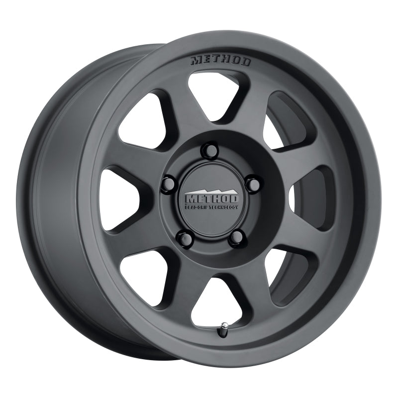 Load image into Gallery viewer, Method MR701 17x8.5 0mm Offset 5x150 110.5mm CB Matte Black Wheel
