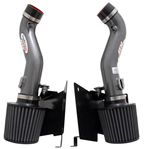 AEM Induction AEM 07 350z Silver Dual Inlet Cold Air Intakes w/ Heat Sheilds 21-677C
