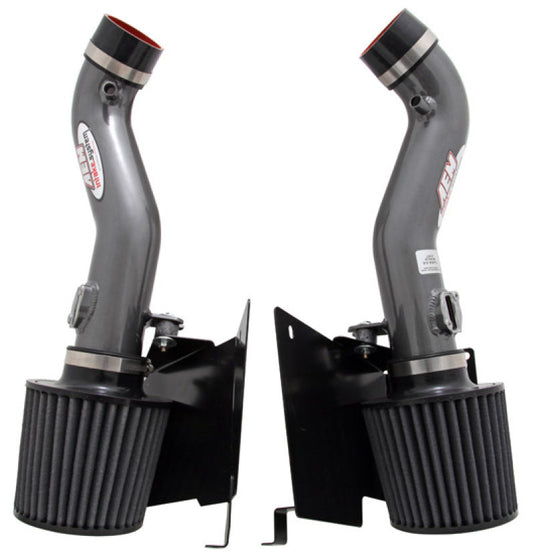 AEM Induction AEM 07 350z Silver Dual Inlet Cold Air Intakes w/ Heat Sheilds 21-677C