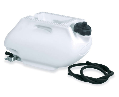 Acerbis Auxiliary Rear 1.6 Gallon Fuel Tank - White 2044040002
