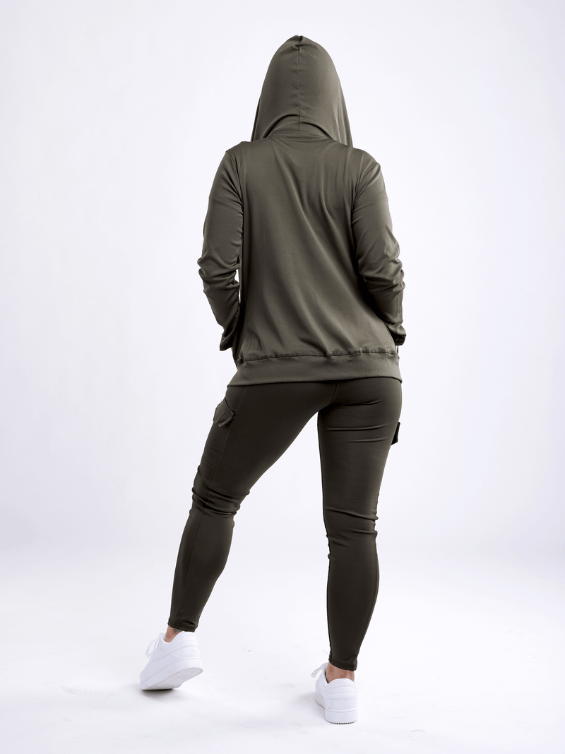Load image into Gallery viewer, JupiterGear Athletic Fitted Zip-Up Hoodie Jacket with Pockets
