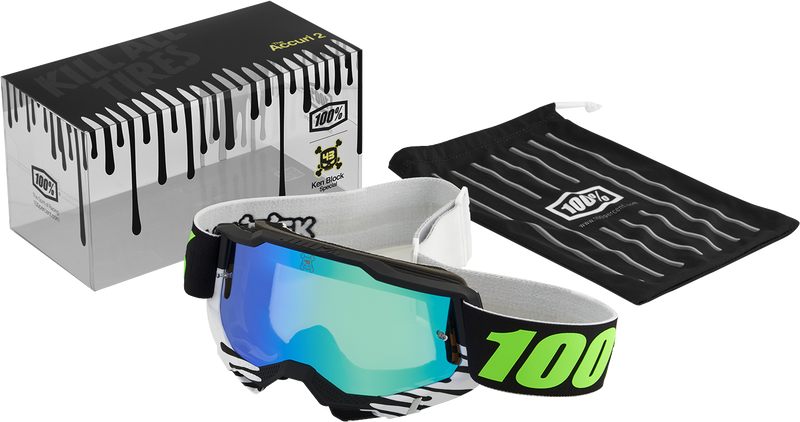 Load image into Gallery viewer, 100% Accuri 2 UTV Goggles - KB43 Special - Blackdrip KB-50019-00001
