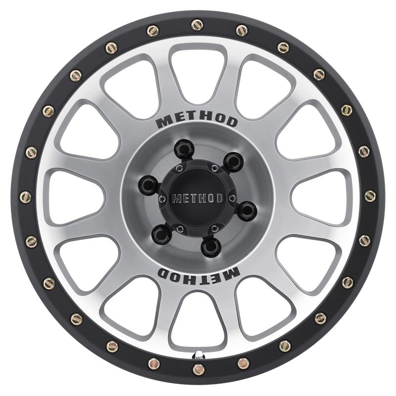 Load image into Gallery viewer, Method MR305 NV 18x9 0mm Offset 6x5.5 108mm CB Machined/Black Street Loc Wheel
