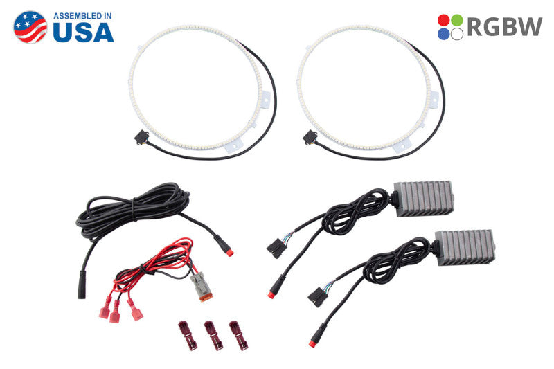 Load image into Gallery viewer, Diode Dynamics 18-21 Jeep JL Wrangler/Gladiator RGBW HD LED Halos

