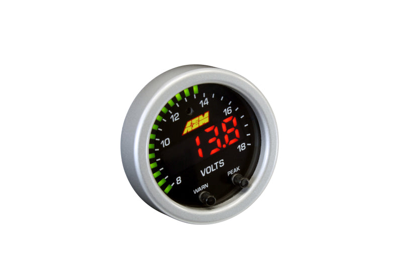 Load image into Gallery viewer, AEM Electronics Voltmeter Gauge

