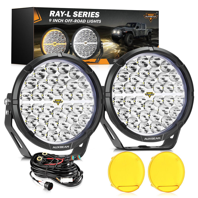 Load image into Gallery viewer, RAY-L Series 7/9 Inch Dual DRL Offroad LED Driving Lights
