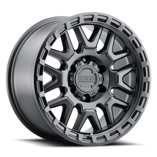Raceline Krank Wheel 20x9 8x165.1- Satin Black