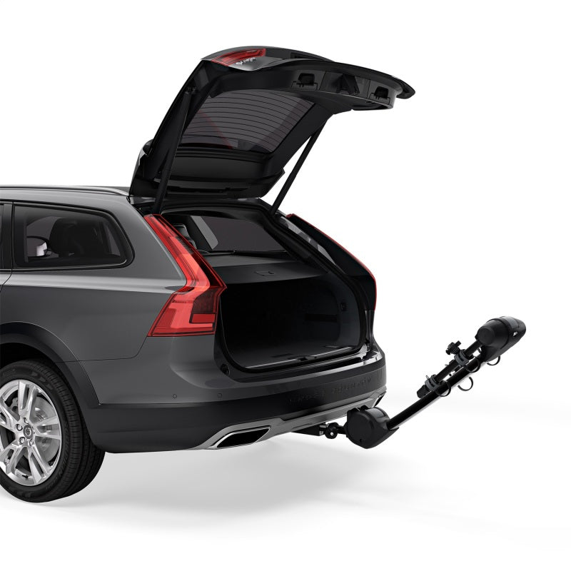 Load image into Gallery viewer, Thule Apex XT 2 - Hanging Hitch Bike Rack w/HitchSwitch Tilt-Down (Up to 2 Bikes) - Black
