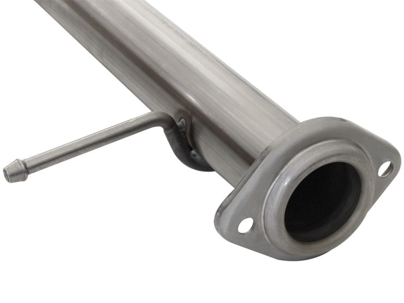 Load image into Gallery viewer, aFe Mach Force-XP Exhaust 3in CB SS 15-17 GM Colorado/Canyon 2.5L/3.6L Side Exit w/ Polished Tip
