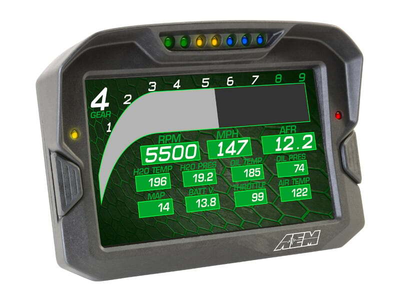 Load image into Gallery viewer, AEM CD-7 Non Logging Race Dash Carbon Fiber Digital Display (CAN Input Only) 30-5700
