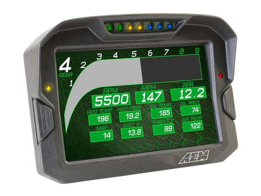 AEM CD-7 Non Logging Race Dash Carbon Fiber Digital Display (CAN Input Only) 30-5700