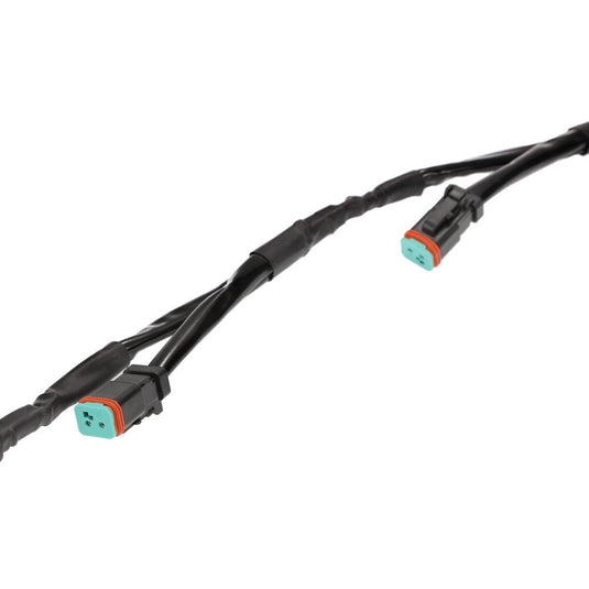 6-LED Pod Light Power Wiring Harness Kit with 2 PIN DT Plug