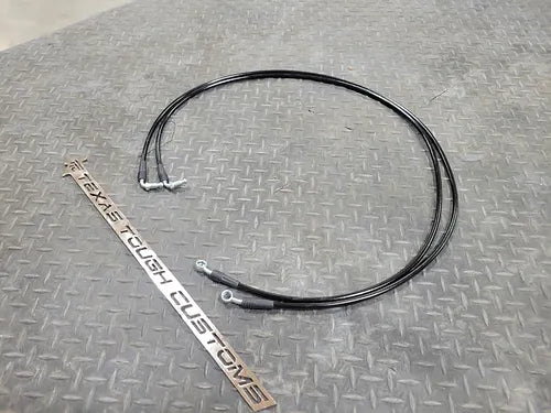 TTC Extended Front Stainless Steel Brake Lines for Honda Talon