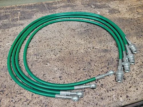 TTC Extended Front Stainless Steel Brake Lines for Honda Talon