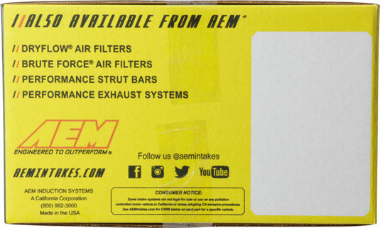 AEM Induction AEM Cold Air Intake System-2013 Nissan Altima 2.5L 4F/I-all 21-713P