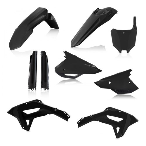 Acerbis 22-23 Honda CRF250RX/ 21-23 CRF450RX/ 2023 CRF450R-S Full Plastic Kit - Black 2861800001