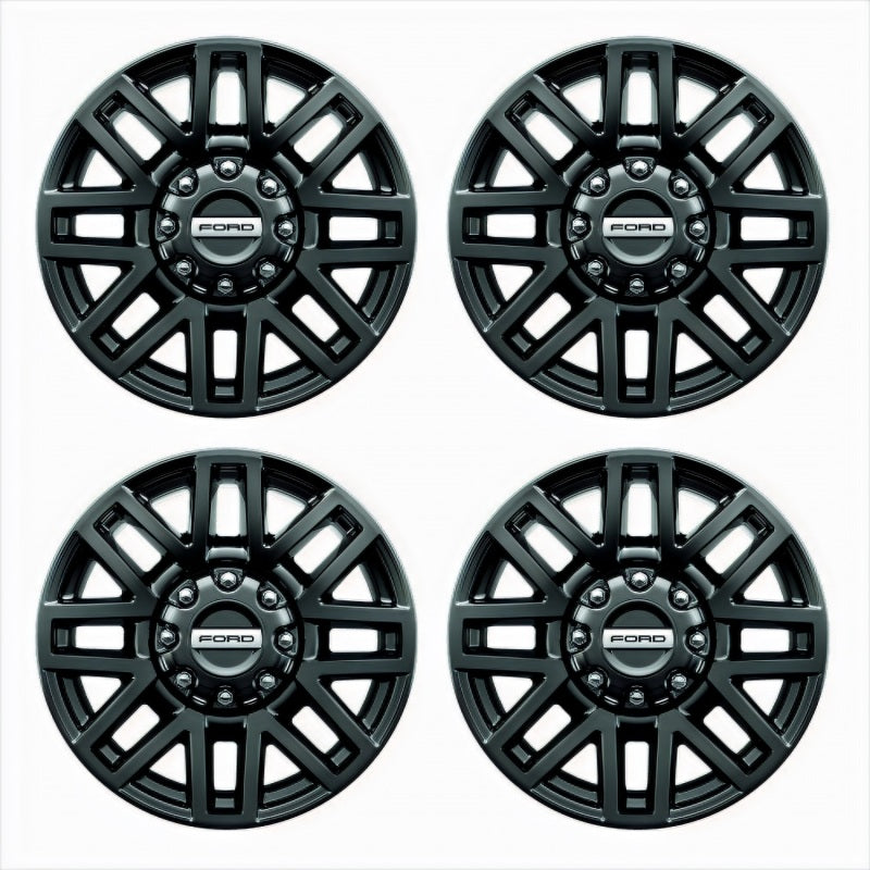 Load image into Gallery viewer, Ford Racing 23-24 Super Duty 20x8in Premium Black Painted Aluminum Wheel

