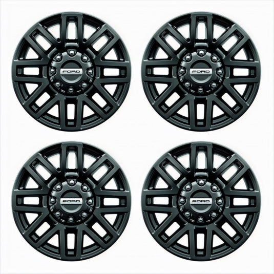 Ford Racing 23-24 Super Duty 20x8in Premium Black Painted Aluminum Wheel