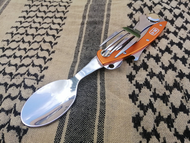 Load image into Gallery viewer, M-Tac Folding Cutlery Set

