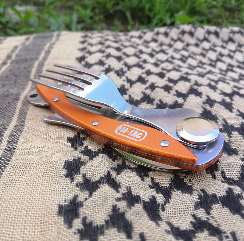 Load image into Gallery viewer, M-Tac Folding Cutlery Set
