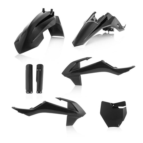 Acerbis 16-18 KTM SX65 (Does Not Include Air Box/Covers) Full Plastic Kit - Black 2449600001