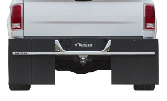 Access Roxter Universal Fit Pickups/SUVS 80in Wide Smooth Mill Finish Hitch Mounted Mud Flaps D100001