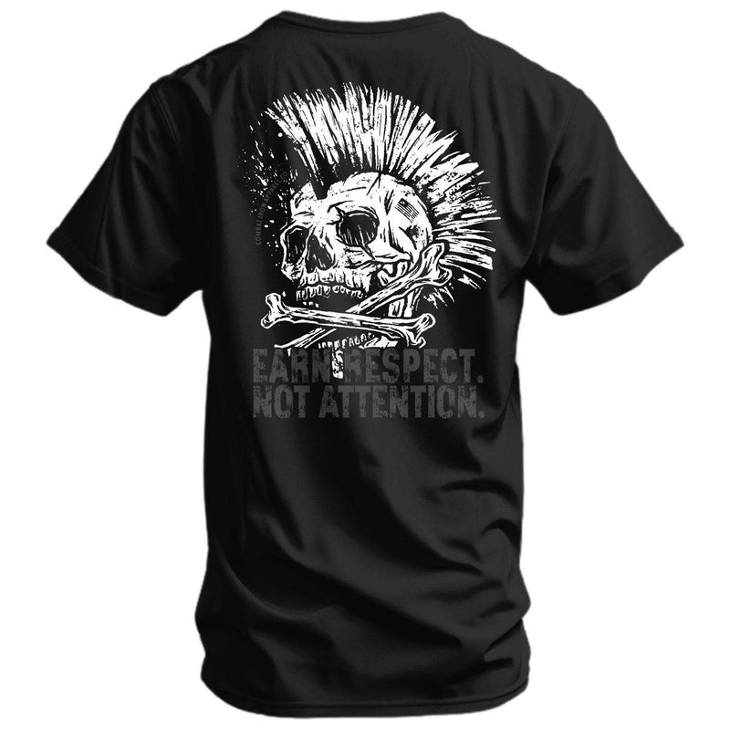 Load image into Gallery viewer, Earn Respect. Not Attention. Skull Men&#39;s T-Shirt
