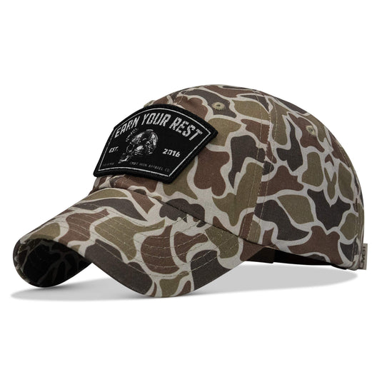 Earn Your Rest Patch Tactical Ripstop Mesh Snapback Hat