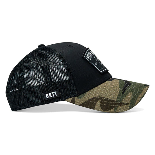 Earn Your Rest Patch Original Ripstop Snapback Hat