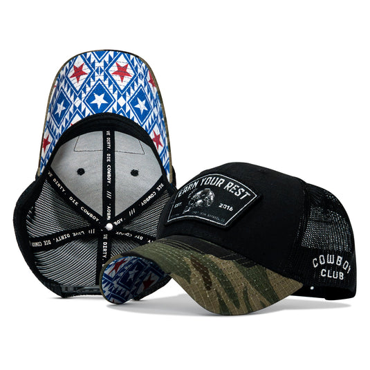Earn Your Rest Patch Original Ripstop Snapback Hat