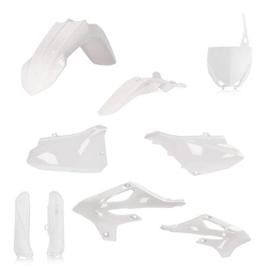 Acerbis 22+ Yamaha YZ85 Full Plastic Kit - White 2936200002