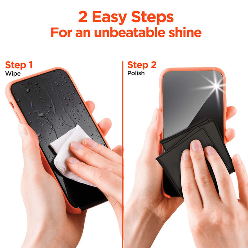 Load image into Gallery viewer, HyperGear ScreenWhiz Screen Cleaning Wipes and Cloth Kit
