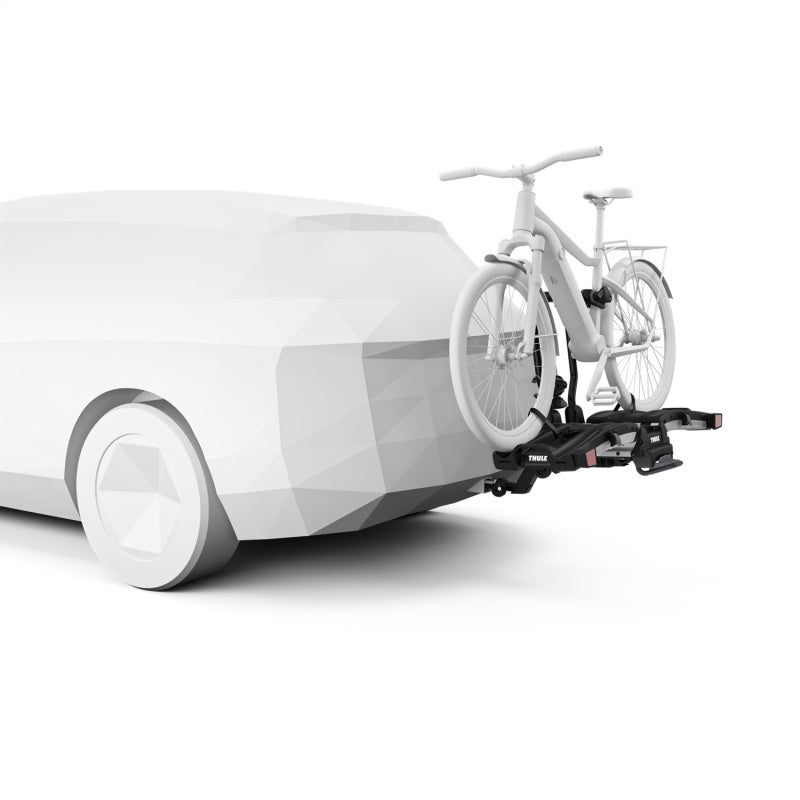 Load image into Gallery viewer, Thule EasyFold XT 2 - Fully Foldable Platform Hitch Bike Rack (Up to 2 Bikes) - Black/Silver
