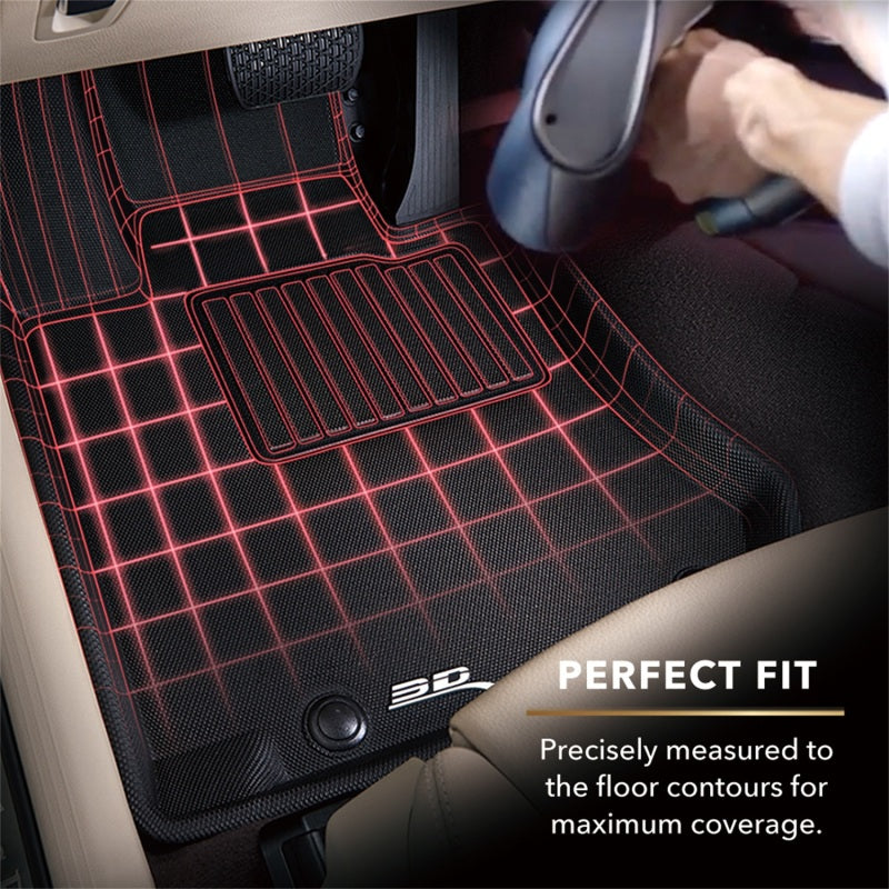 Load image into Gallery viewer, 3D MAXpider 3D MAXider 23-24 Toyota Sequoia Kagu Black Floor Mat - Row 3 L1TY30331509
