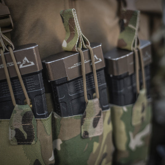M-Tac Elastic Triple Mag Pouch Elite Laser Cut