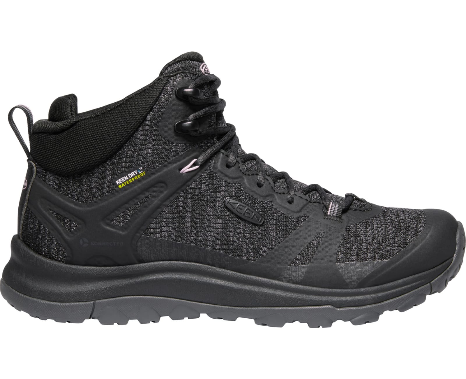 Women's Keen Terradora II Mid Waterproof, Goat/Crown Blue, 6.5 B Medium - Skoutley Outdoors LLC