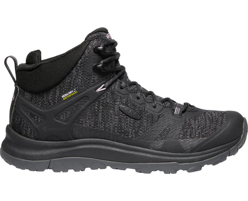Women's Keen Terradora II Mid Waterproof, Goat/Crown Blue, 6.5 B Medium - Skoutley Outdoors LLC