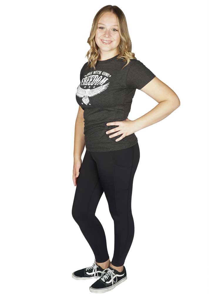 Load image into Gallery viewer, Eclipse Concealed Carry Legging | Black
