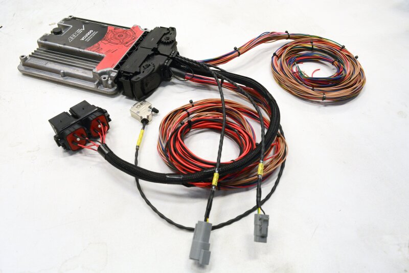 Load image into Gallery viewer, AEM EV VCU300 Programmable Vehicle Control Unit 196-pin Connector 3 CAN 4-Motor Control 30-8100
