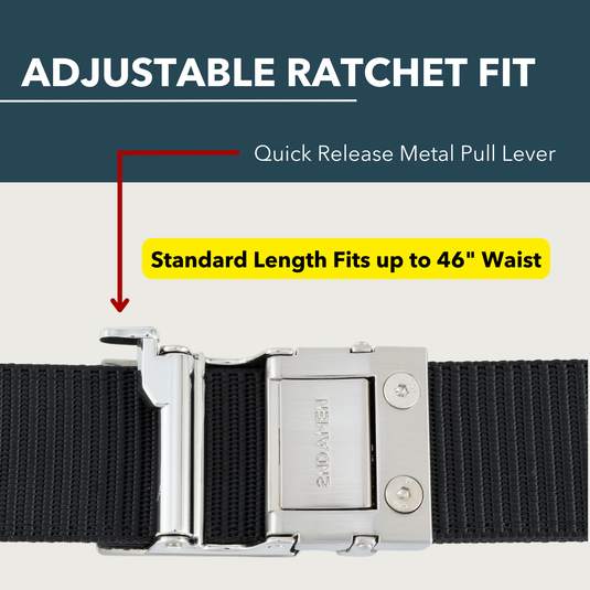 OS 1911 1.0 EDC Belt 1.5" Width Ballistic Nylon for Everyday Carry