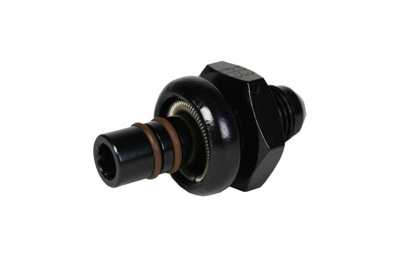 Load image into Gallery viewer, Aeromotive Ford 3/8&#39;&#39; Male Spring-Lock to AN-06 Feed Line Adapter

