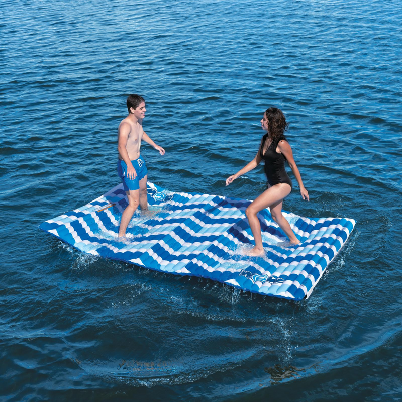 Load image into Gallery viewer, WOW Watersports Blue Chevron Water Walkway
