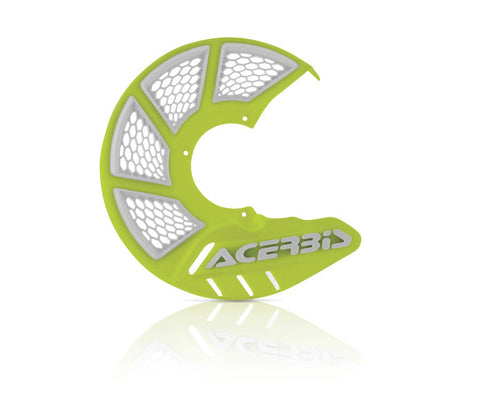 Acerbis X-Brake Vented Disc Cover - Flo-Yellow/White 2449494310