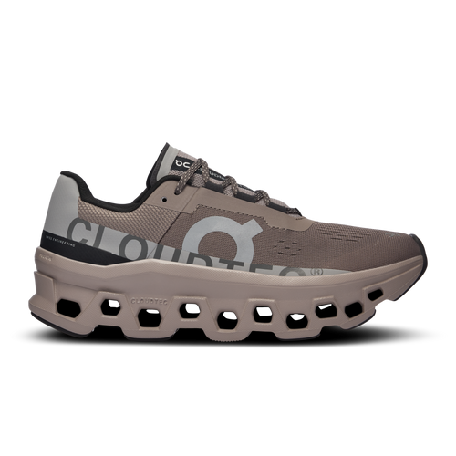 Women's On Cloudmonster, Cinder/Fog, 5 B Medium - Skoutley Outdoors LLC