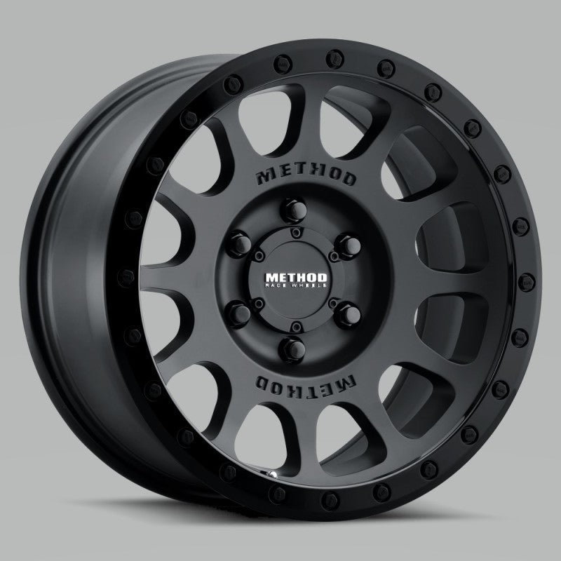 Load image into Gallery viewer, Method MR305 NV 18x9 -12mm Offset 6x5.5 108mm CB Double Black Wheel

