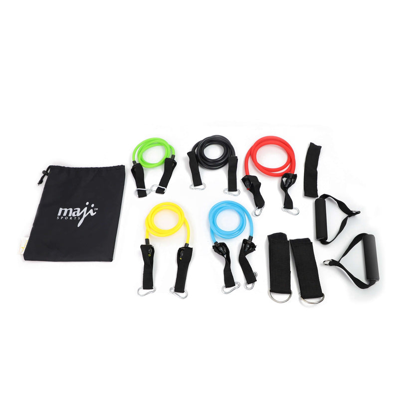 Load image into Gallery viewer, Maji Sports Full Body Workout Max Resistance Tube Kit
