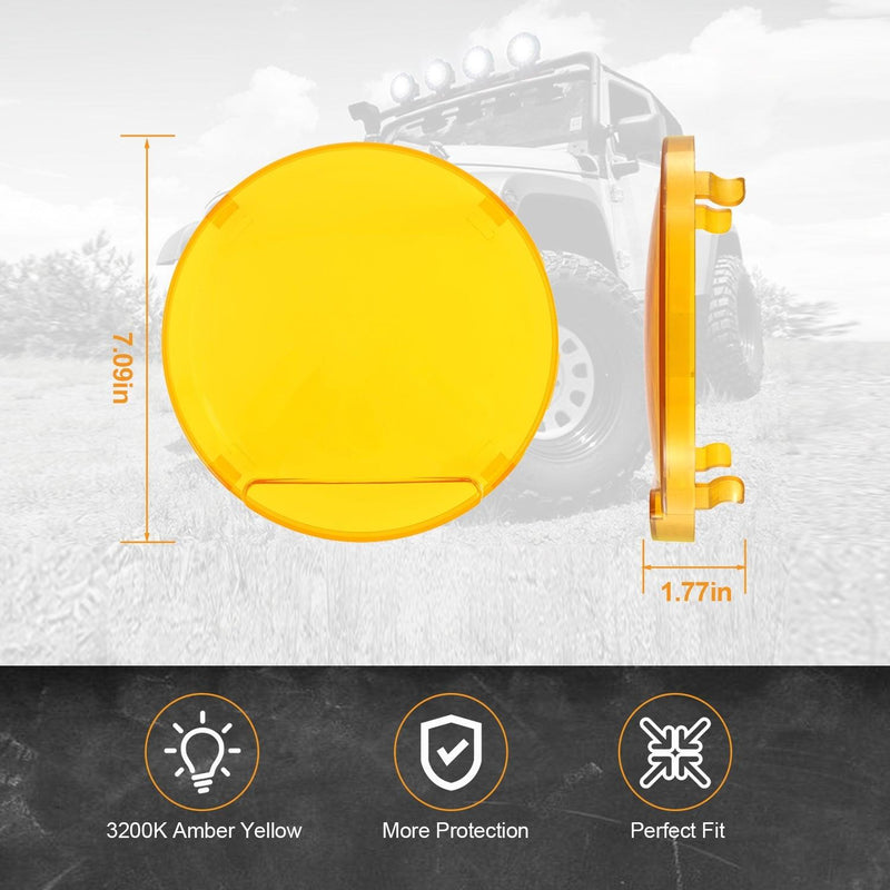 Load image into Gallery viewer, (2pcs/set) 7 Inch 178W Round Off road light Spot Beam LED Driving Lights
