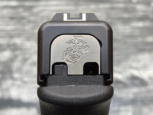 Milspin USMC Glock Slide Back Plates (Most Popular)