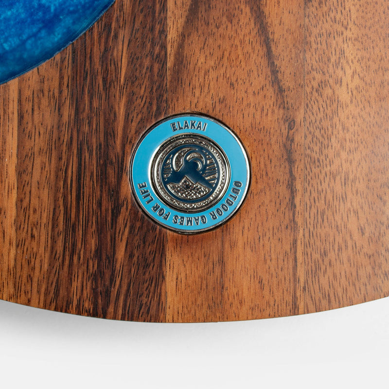 Load image into Gallery viewer, Island Hole | Wood and Resin Cornhole x Golf Chipping Game
