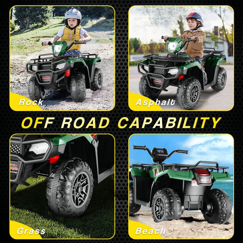 Load image into Gallery viewer, Electric 12V ATV Quad for Kids with 2 Speeds and 2x30W Motor
